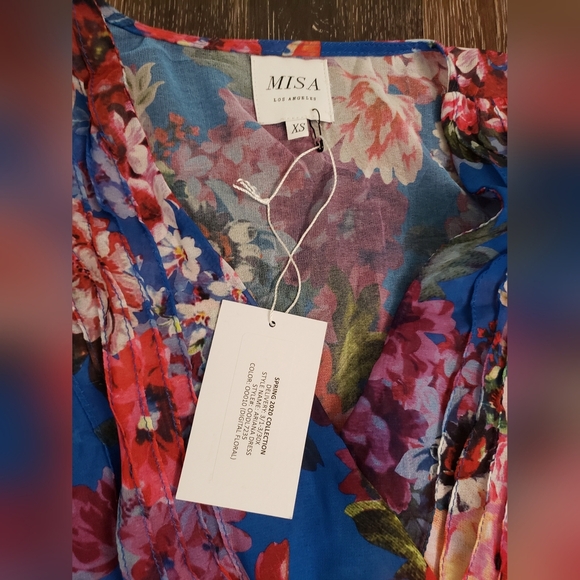 MISA LOS ANGELES Ariana Dress ue Floral Size XS - Picture 8 of 11